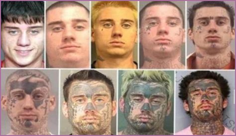 Mugshots show Robert Hardister's dramatic face transformation