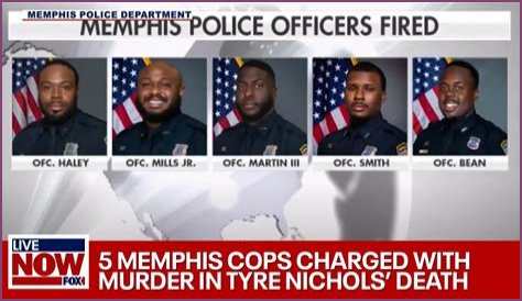 Tyre Nichols death: Five Memphis officers charged with murder