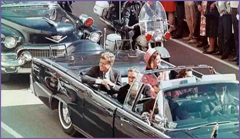 Was wife hired by CIA to kill John F Kennedy?